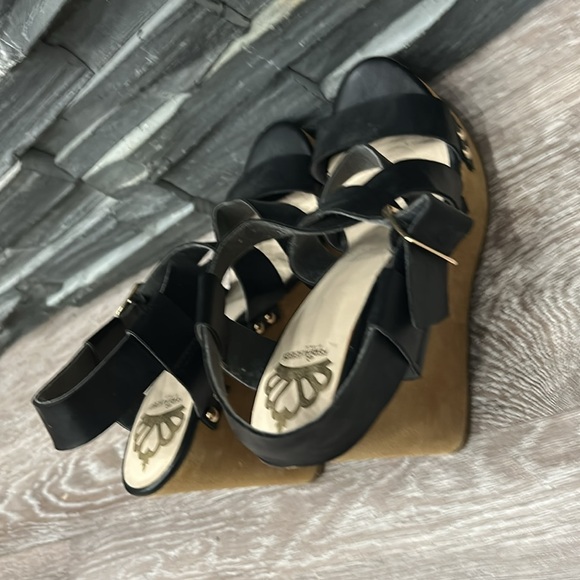 Fergicious Strappy Wedge Heels - Picture 5 of 7